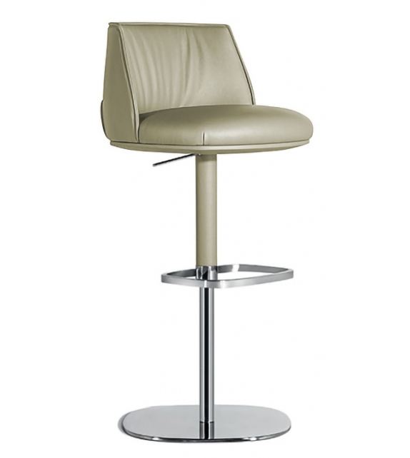 Archibald Poltrona Frau Column Stool