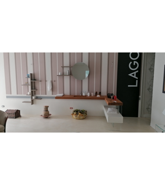 Ready for shipping - Depth 36e8 Lago Bathroom System