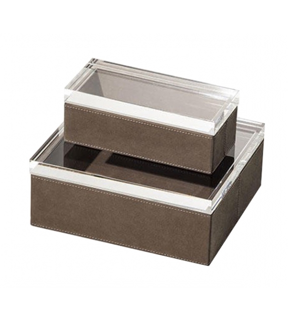 Ready for shipping - Gli Oggetti - Leather Case Poltrona Frau Box