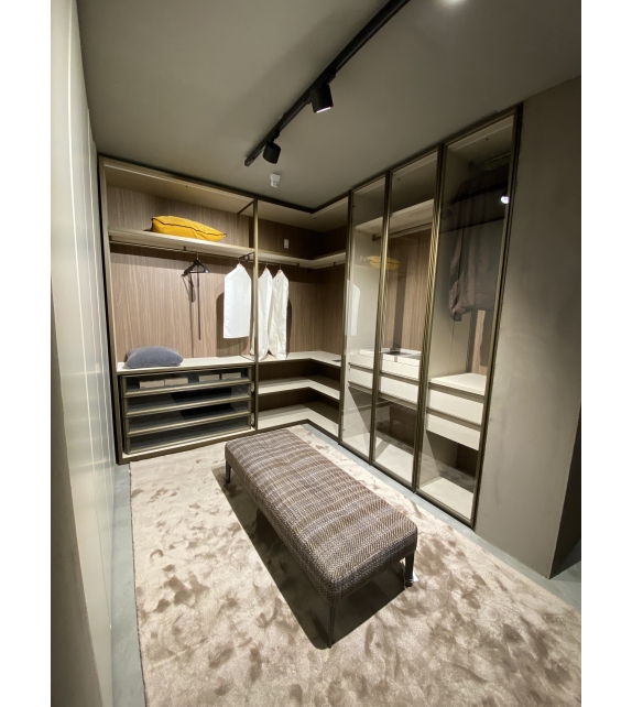 Ready for shipping - Gliss Master Molteni & C Modular Walk-In Closet