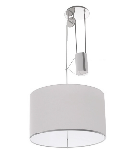Ready for shipping - Leukon Round Maxalto Suspension Lamp
