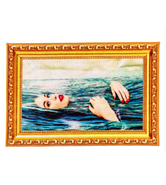 Ready for shipping - Mat Seagirl Toiletpaper Seletti Rug