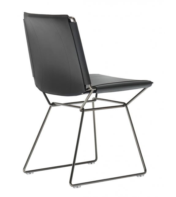 Ready for shipping - Neil Leather Chair MDF Italia