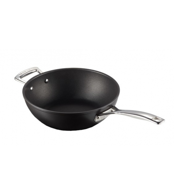 Padella Wok con Manico Lungo e Maniglia 30 Le Creuset Cooking Pan