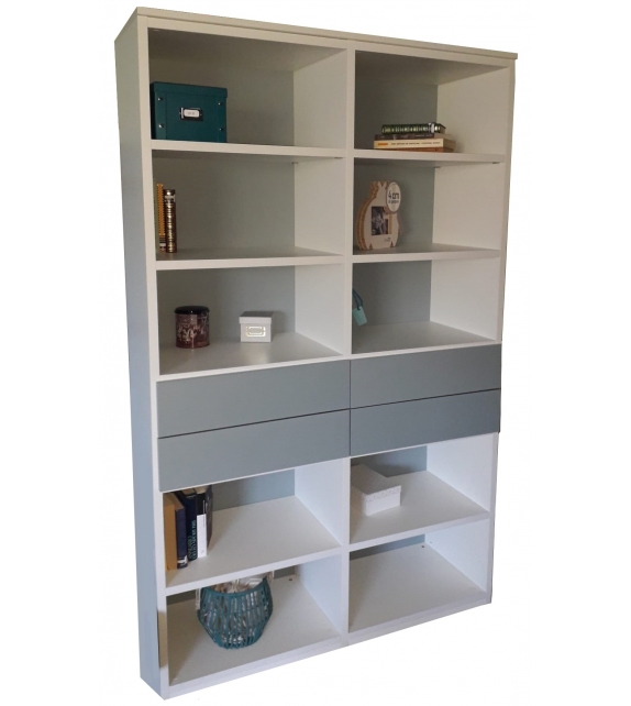 Ready for shipping - Teca Colonna Doimo Bookshelf