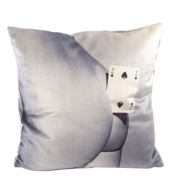 Ready for shipping - Two of Spade Seletti Cushion