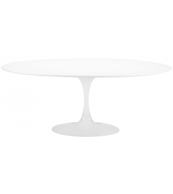 Saarinen Knoll Oval Table Wood